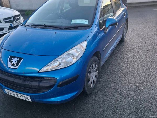 Peugeot 207 Hatchback, Petrol, 2007, Blue