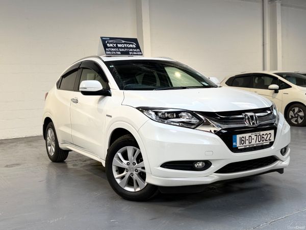 Honda Vezel Estate, Petrol Hybrid, 2016, White