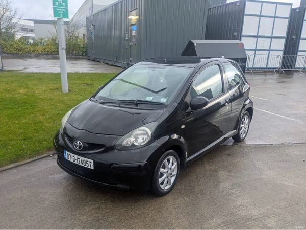 Toyota Aygo Hatchback, Petrol, 2007, Black