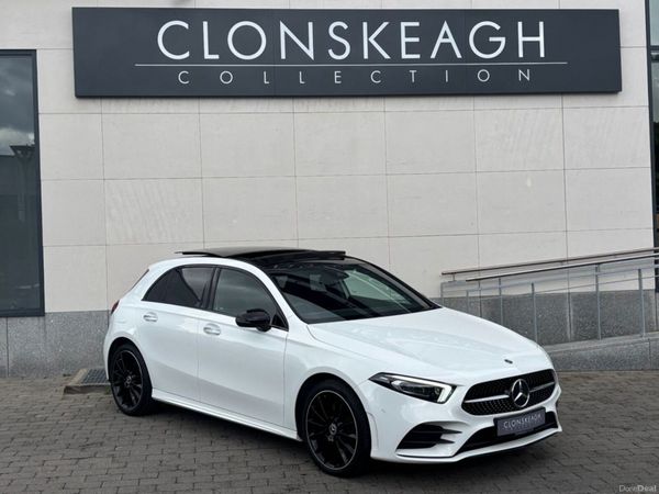 Mercedes-Benz A-Class Hatchback, Petrol Hybrid, 2022, White