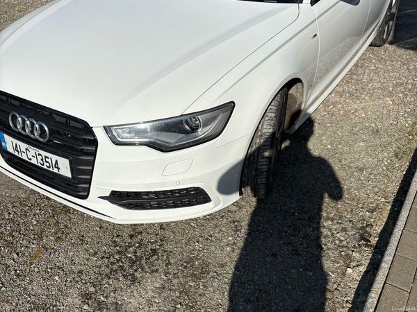 Audi A6 Saloon, Diesel, 2014, White
