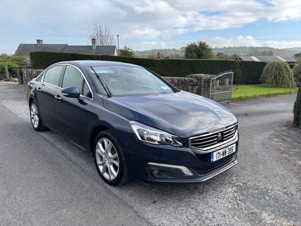 Peugeot 508 Saloon, Diesel, 2017, Blue