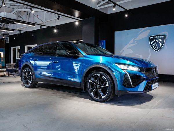 Peugeot 408 Hatchback, Petrol, 2023, Blue