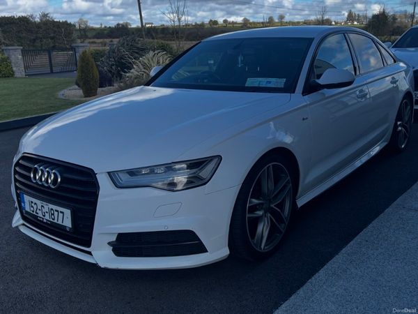 Audi A6 Saloon, Diesel, 2015, White