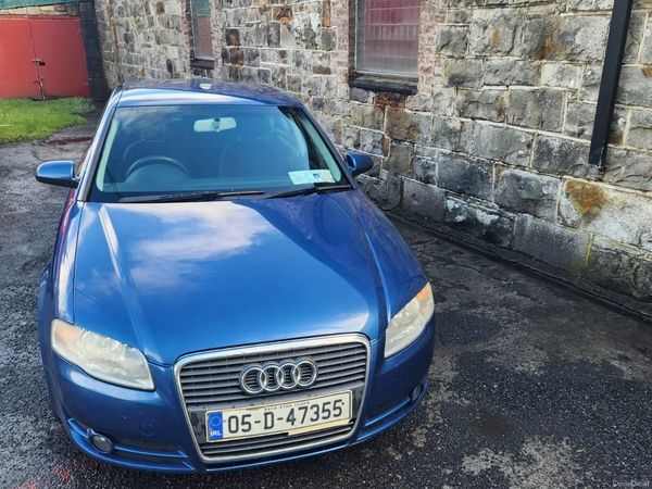 Audi A4 Saloon, Petrol, 2005, Blue
