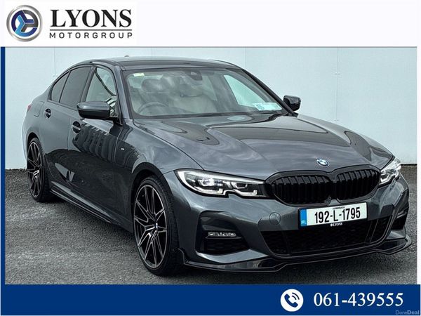 BMW 3-Series Saloon, Petrol Plug-in Hybrid, 2019, Grey