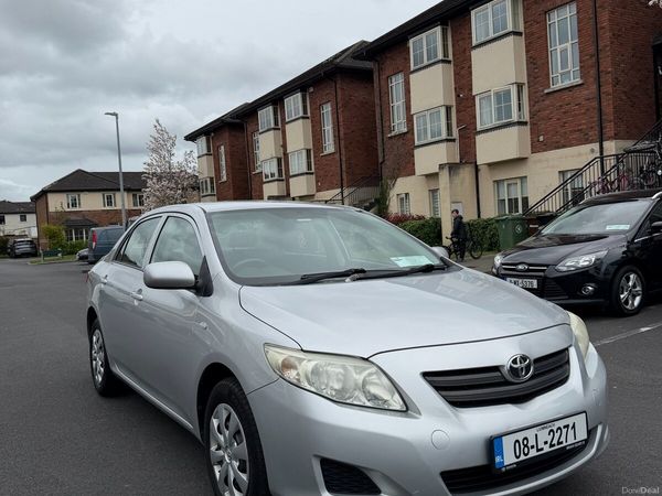 Toyota Corolla Saloon, Petrol, 2008, Silver