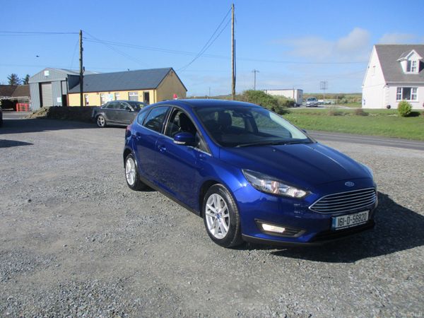 Ford Focus Hatchback, Diesel, 2016, Blue
