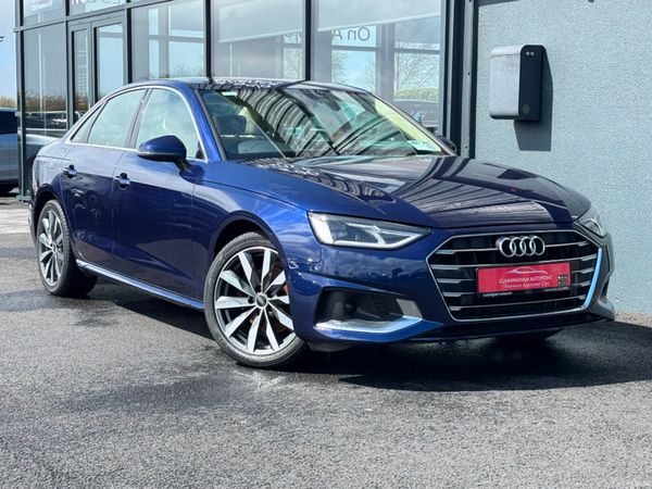 Audi A4 Saloon, Diesel, 2022, Blue