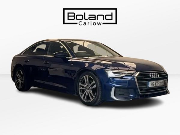 Audi A6 Saloon, Diesel, 2021, Blue