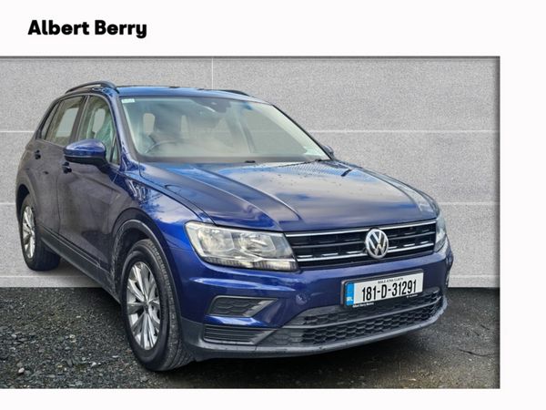 Volkswagen Tiguan SUV, Diesel, 2018, Blue