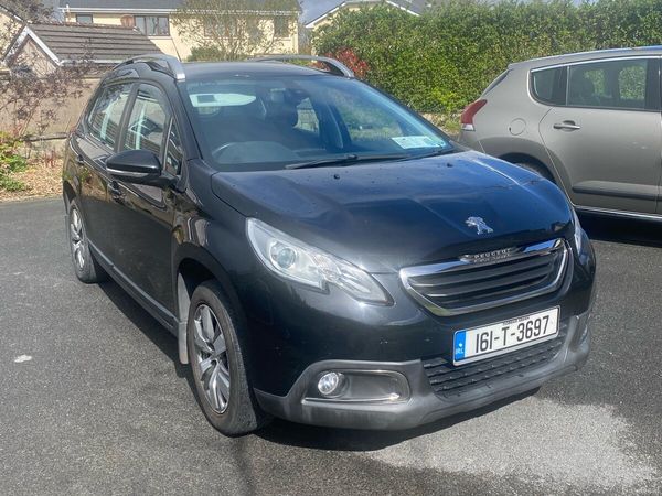 Peugeot 2008 SUV, Diesel, 2016, Black