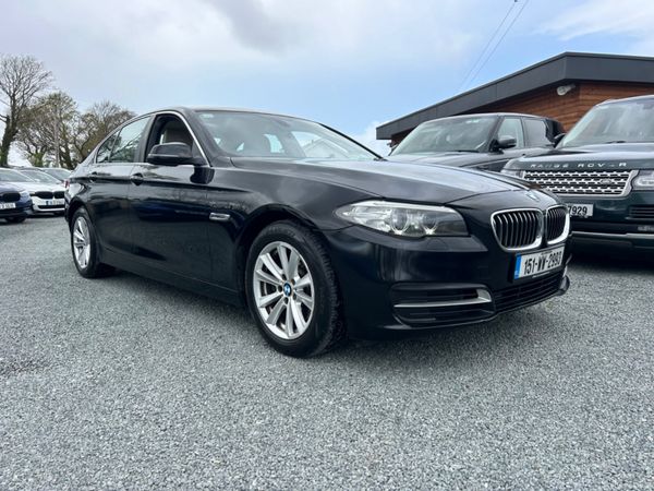 BMW 5-Series Saloon, Diesel, 2015, Black