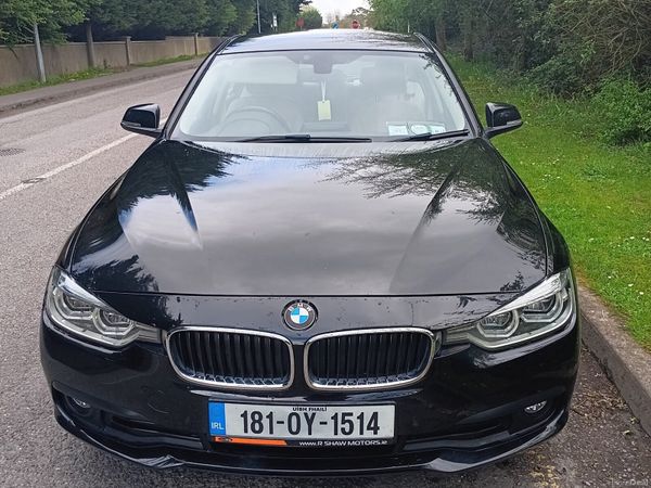BMW 3-Series Saloon, Diesel, 2018, Black