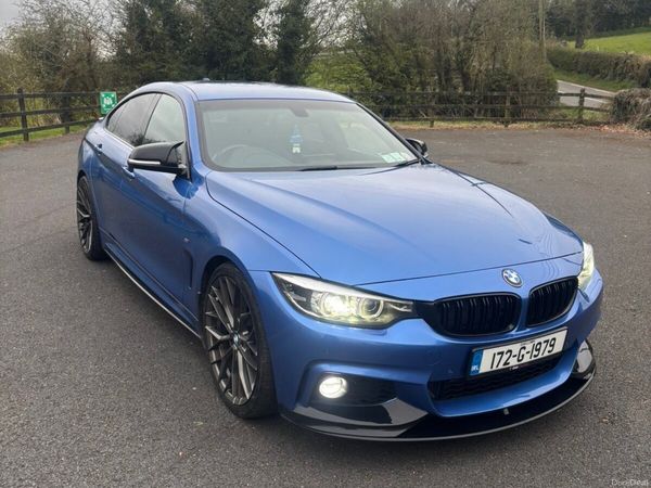 BMW 4-Series Coupe, Diesel, 2017, Blue
