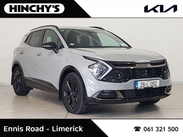 Kia Sportage SUV, Petrol Plug-in Hybrid, 2025, Grey