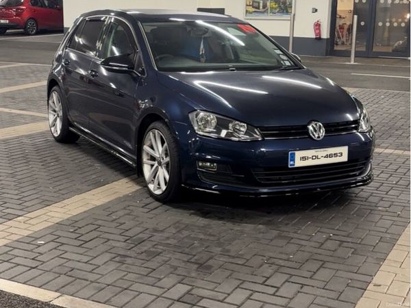 Volkswagen Golf Hatchback, Diesel, 2015, Blue