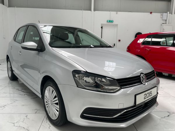 Volkswagen Polo Hatchback, Petrol, 2015, Silver