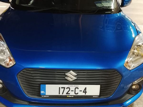 Suzuki Swift Hatchback, Petrol, 2017, Blue