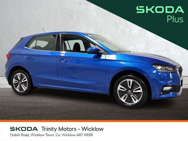 Skoda Fabia Hatchback, Petrol, 2023, Blue