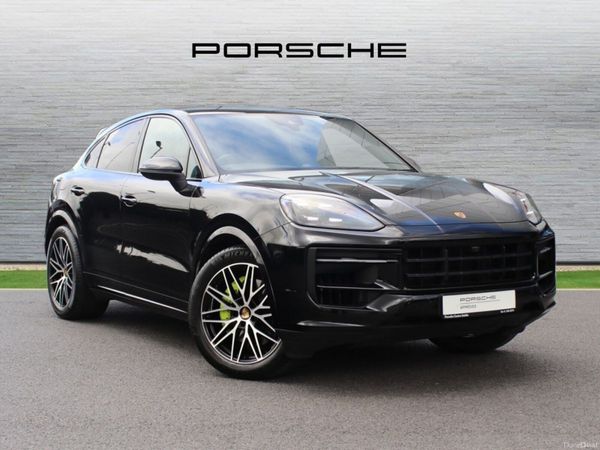 Porsche Cayenne SUV, Petrol Plug-in Hybrid, 2024, Black