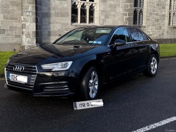 Audi A4 Saloon, Petrol, 2017, Black
