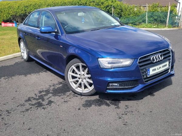 Audi A4 Saloon, Diesel, 2015, Blue