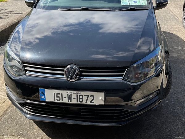 Volkswagen Polo Hatchback, Petrol, 2015, Black