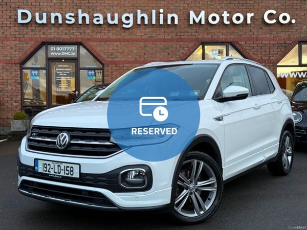 Volkswagen T-Cross SUV, Diesel, 2019, White