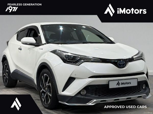 Toyota C-HR SUV, Petrol Hybrid, 2018, White