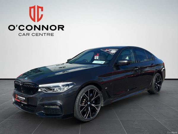 BMW 5-Series Saloon, Petrol Plug-in Hybrid, 2019, Grey