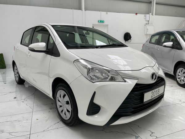 Toyota Yaris Hatchback, Petrol, 2018, White