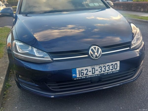 Volkswagen Golf Hatchback, Petrol, 2016, Blue