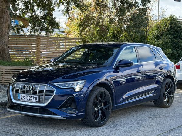 Audi e-tron SUV, Electric, 2022, Blue