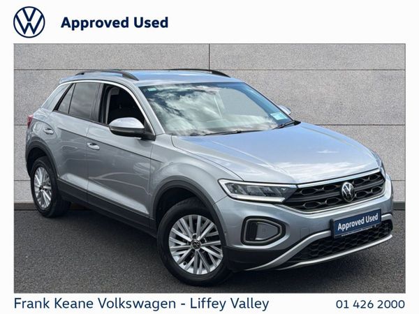 Volkswagen T-Roc SUV, Petrol, 2023, Silver
