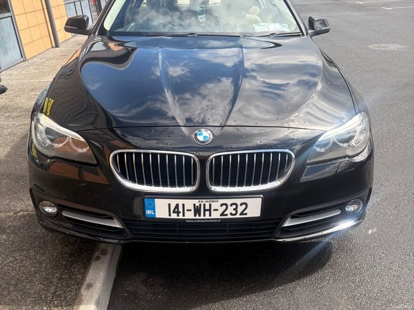 BMW 5-Series Saloon, Diesel, 2014, Black