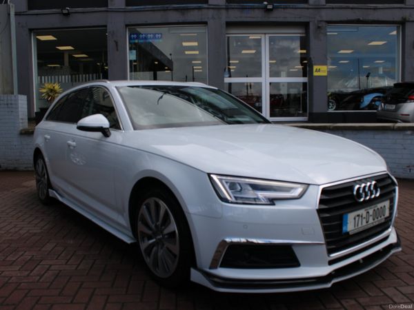 Audi A4 Estate, Petrol, 2017, White