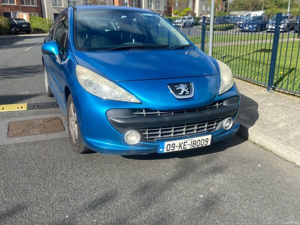 Peugeot 207 Hatchback, Petrol, 2009, Blue