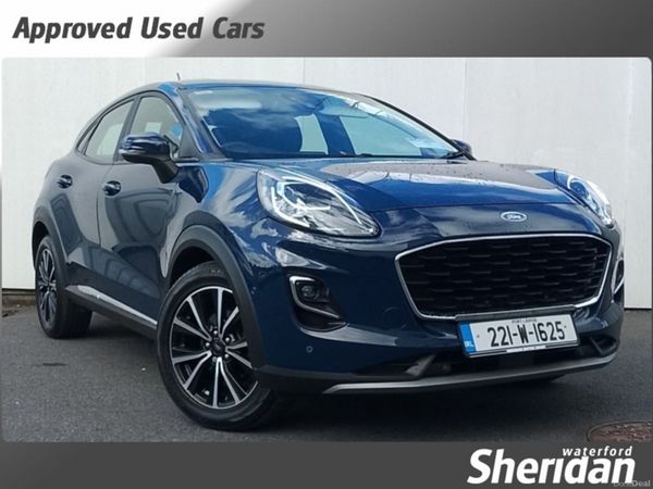 Ford Puma MPV, Petrol Hybrid, 2022, Blue