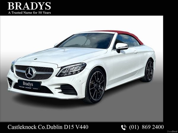 Mercedes-Benz C-Class Convertible, Diesel, 2019, White