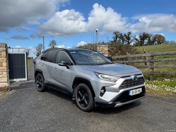 Toyota RAV4 SUV, Petrol Hybrid, 2019, Grey
