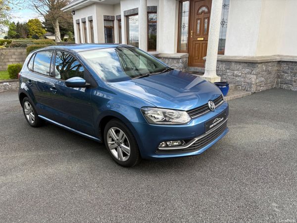 Volkswagen Polo Hatchback, Petrol, 2016, Blue