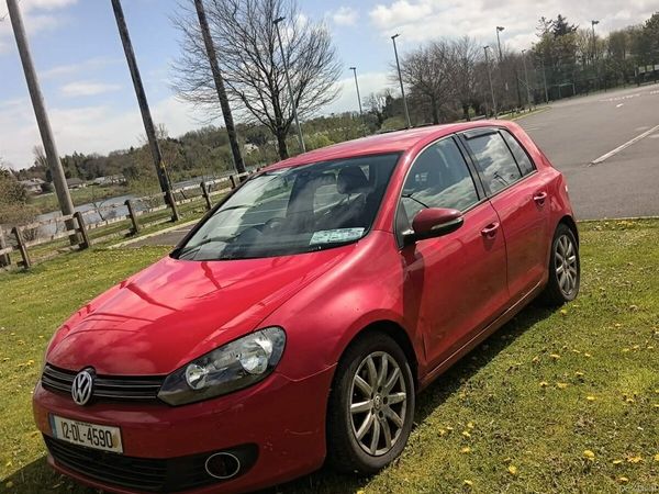 Volkswagen Golf Hatchback, Diesel, 2012, Red
