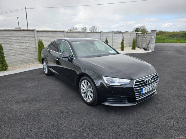 Audi A4 Saloon, Diesel, 2017, Black