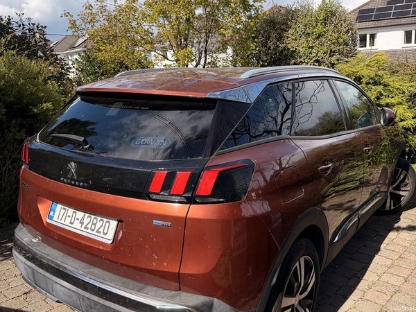 Peugeot 3008 SUV, Petrol, 2017, Brown