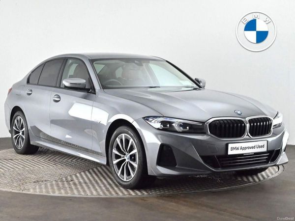 BMW 3-Series Saloon, Petrol Plug-in Hybrid, 2024, Grey