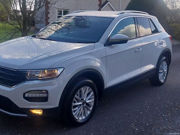Volkswagen T-Roc SUV, Diesel, 2021, White