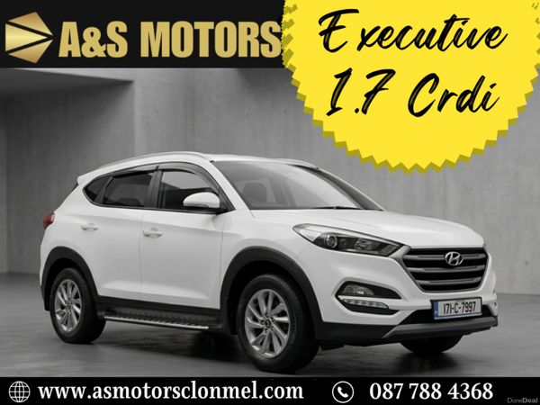 Hyundai Tucson SUV, Diesel, 2017, White