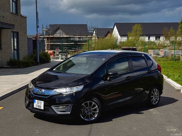 Honda Fit Hatchback, Petrol Hybrid, 2013, Black