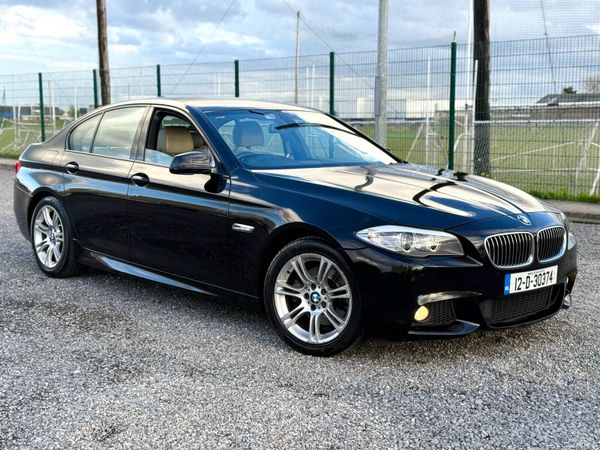 BMW 5-Series Saloon, Diesel, 2012, Black